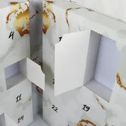 Bride Groom Paper Gift Packaging Box Customized Magnet/Button/Tie Closure